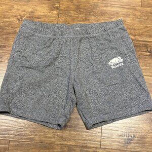 Roots Heather Gray Lounge Shorts
